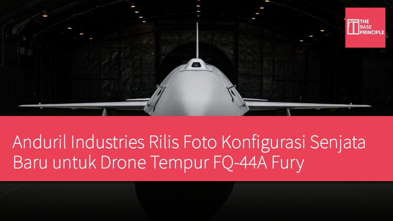 Anduril Industries Rilis Foto Konfigurasi Senjata Baru untuk Drone Tempur FQ-44A Fury