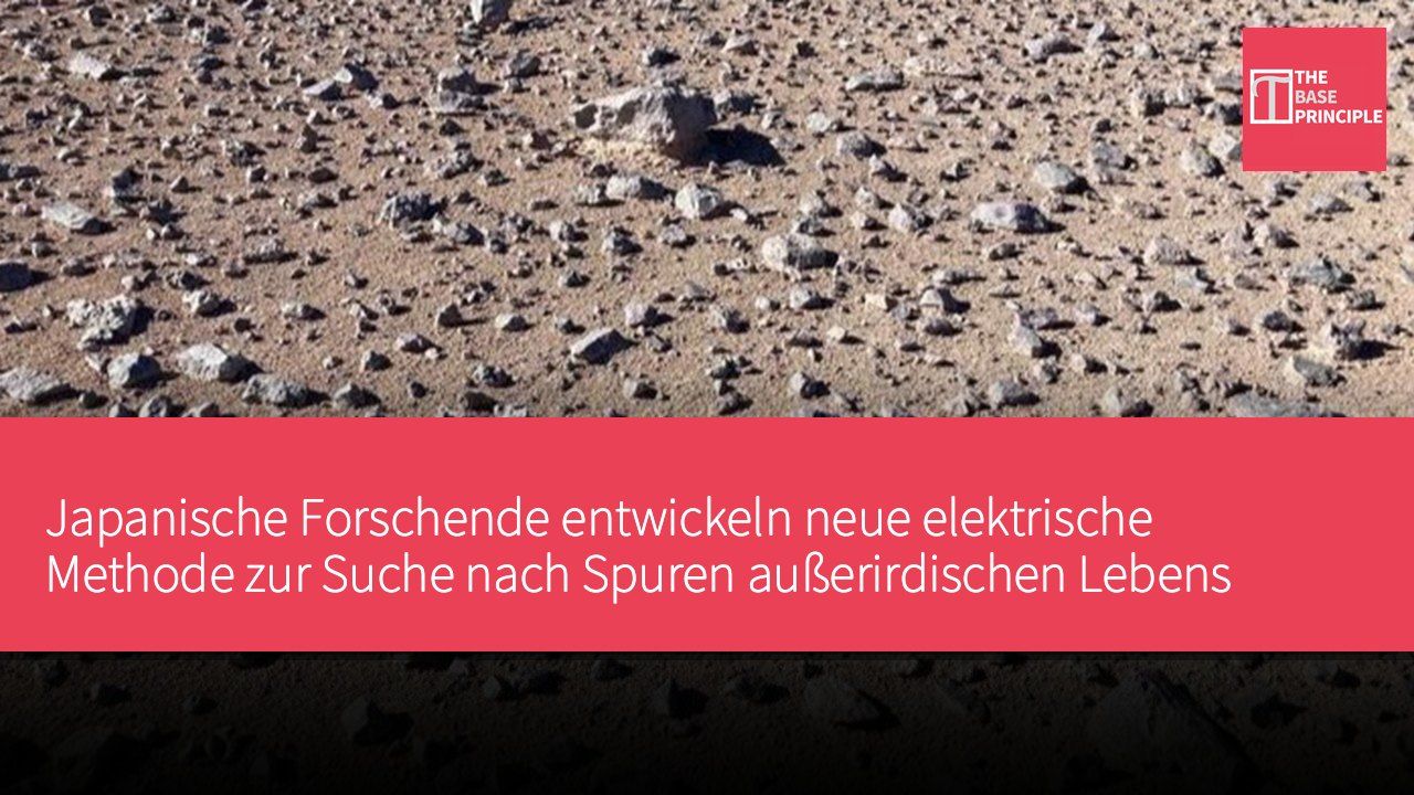 Japanische Forschende entwickeln neue elektrische Methode zur Suche nach Spuren außerirdischen Lebens