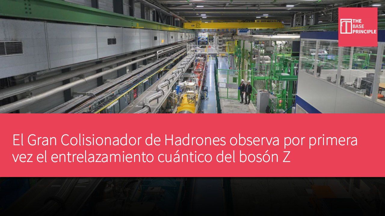 El Gran Colisionador de Hadrones observa por primera vez el entrelazamiento cuántico del bosón Z