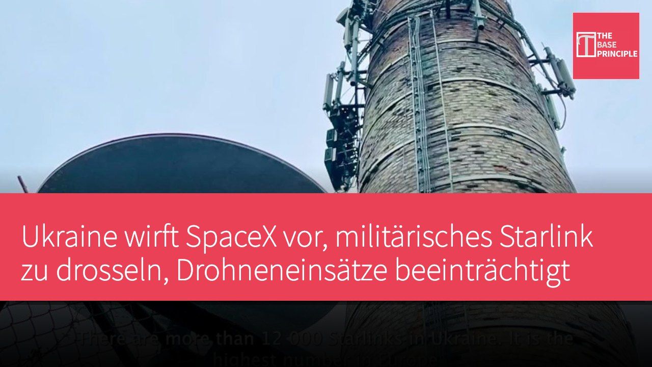 Ukraine wirft SpaceX vor, militärisches Starlink zu drosseln, Drohneneinsätze beeinträchtigt