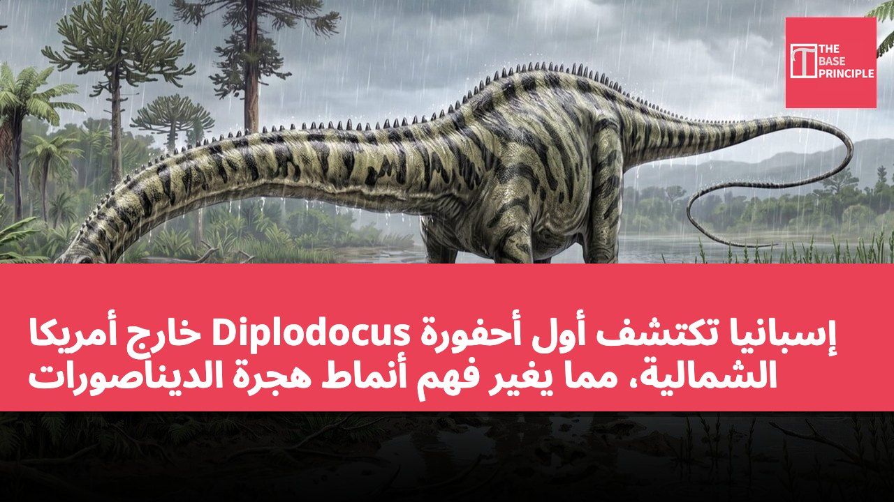 إسبانيا تكتشف أول أحفورة Diplodocus خارج أمريكا الشمالية، مما يغير فهم أنماط هجرة الديناصورات