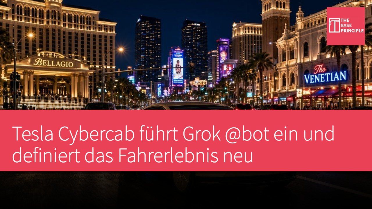 Tesla Cybercab führt Grok @bot ein und definiert das Fahrerlebnis neu