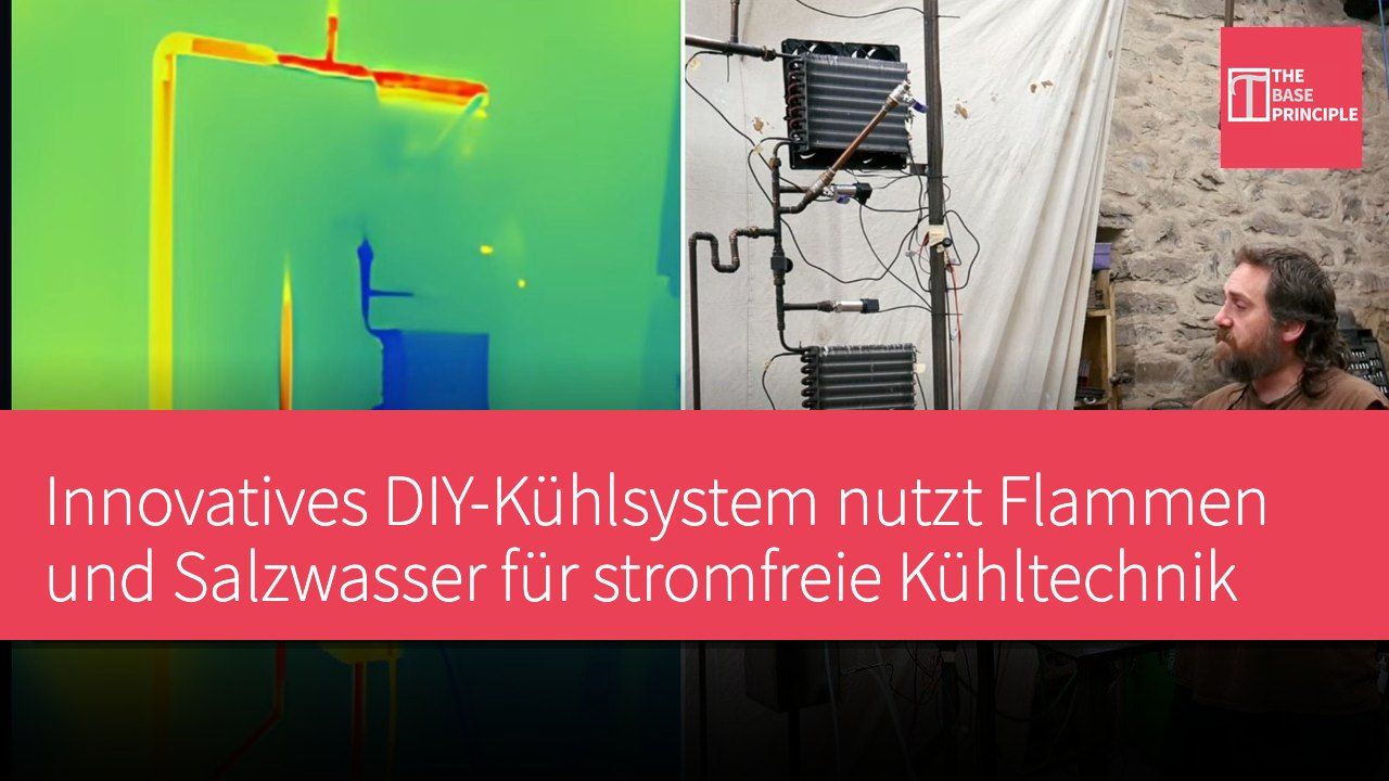 Innovatives DIY-Kühlsystem nutzt Flammen und Salzwasser für stromfreie Kühltechnik