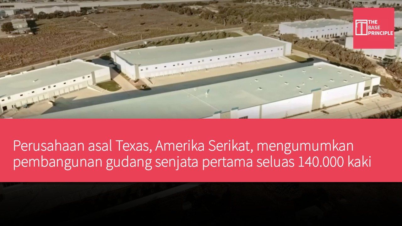 Perusahaan asal Texas, Amerika Serikat, mengumumkan pembangunan gudang senjata pertama seluas 140.000 kaki persegi untuk memperkuat rantai pasokan amunisi.