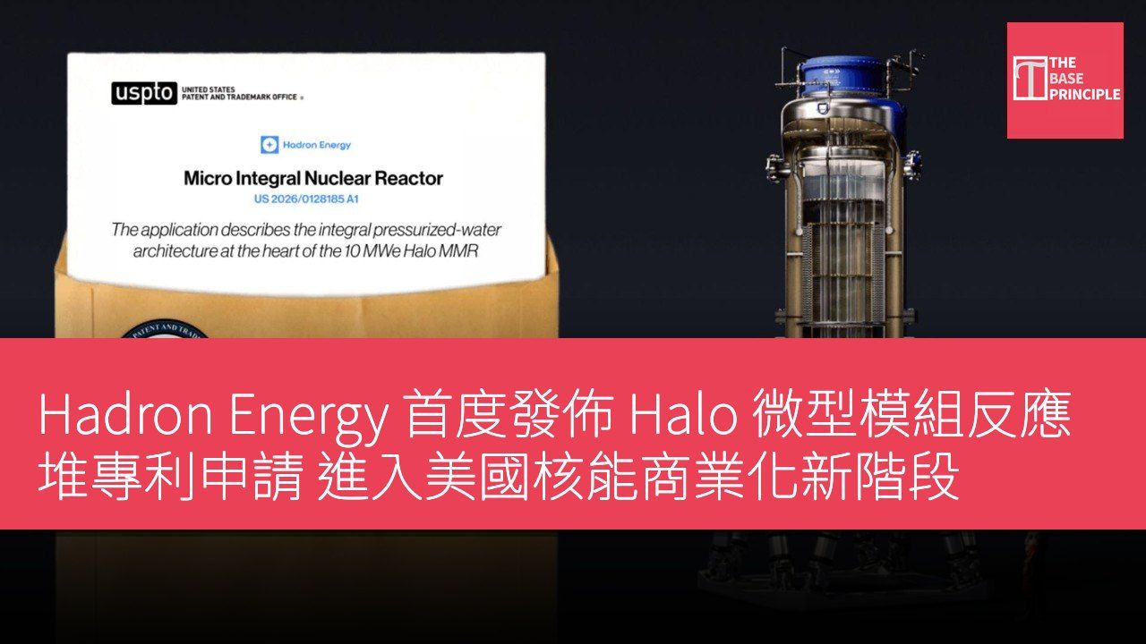 Hadron Energy 首度發佈 Halo 微型模組反應堆專利申請 進入美國核能商業化新階段