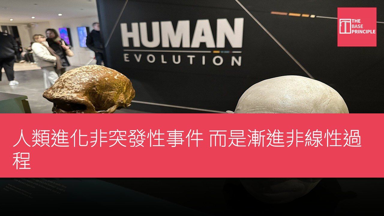 人類進化非突發性事件 而是漸進非線性過程