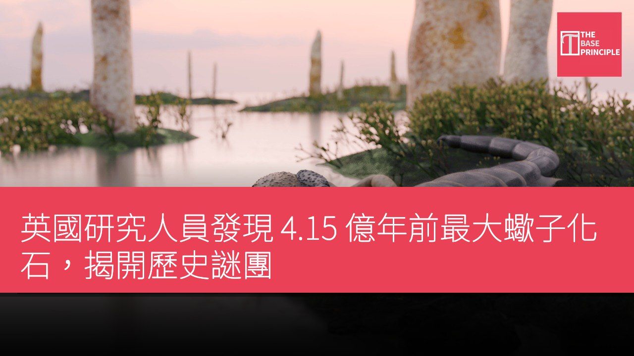 英國研究人員發現 4.15 億年前最大蠍子化石,揭開歷史謎團