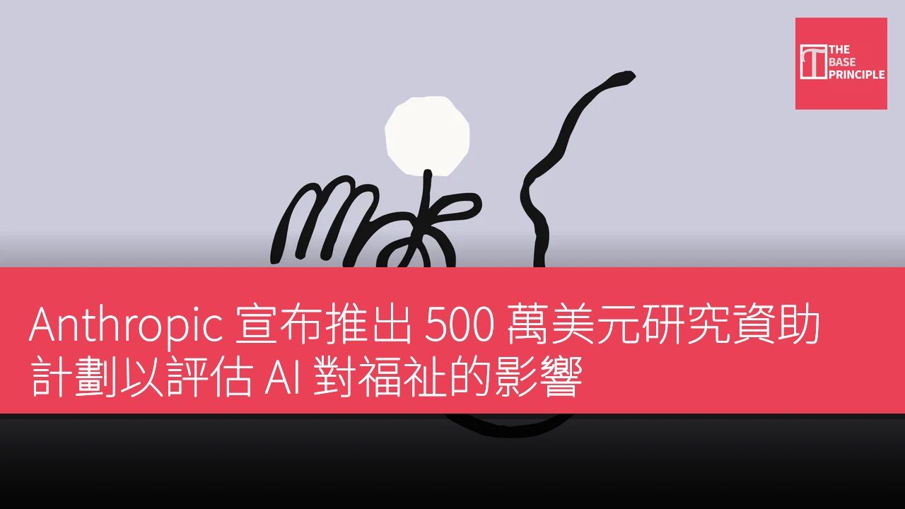 Anthropic 宣布推出 500 萬美元研究資助計劃以評估 AI 對福祉的影響